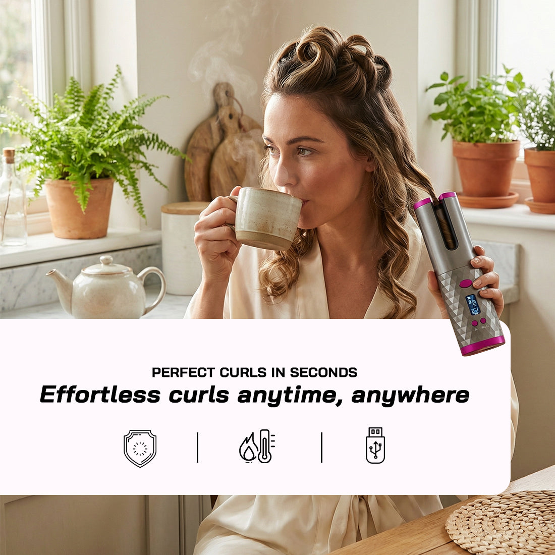 Curlix - Cordless Hair Curler